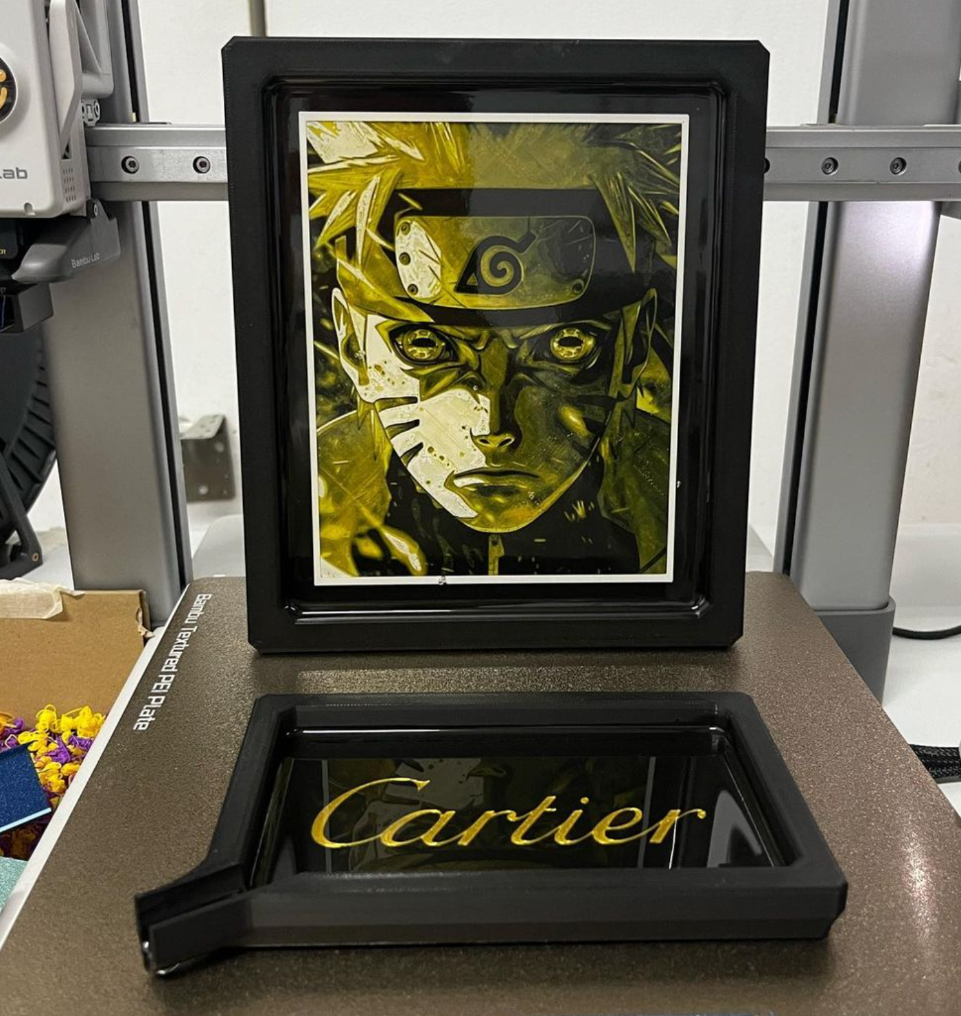10 XXL Big Custom 3D Rolling Trays with Epoxi Resin