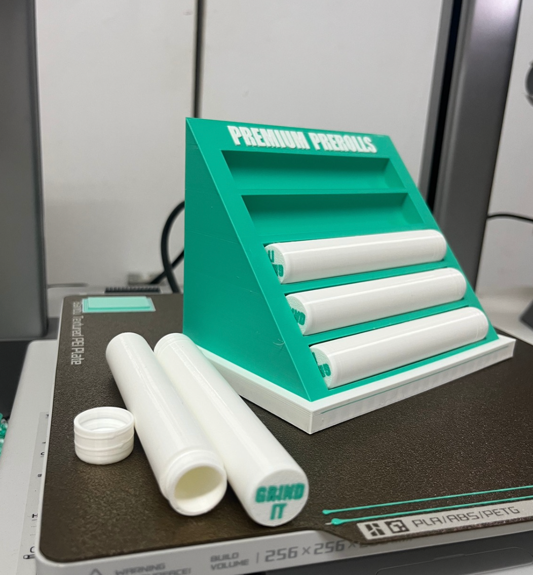 Custom with your Logo Preroll Display Small Type "Premium"