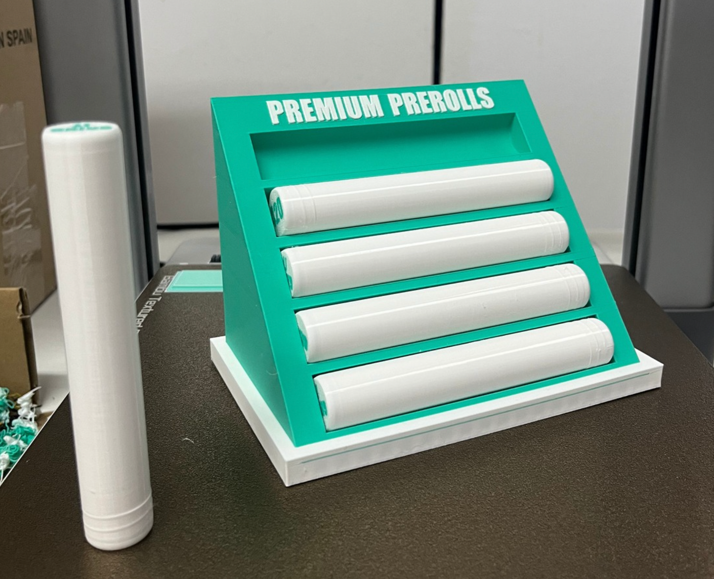 Custom with your Logo Preroll Display Small Type "Premium"