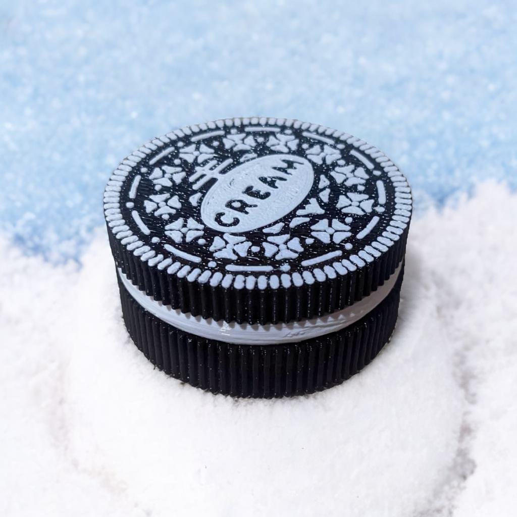Cream 3D Grinder toothless Normal Size