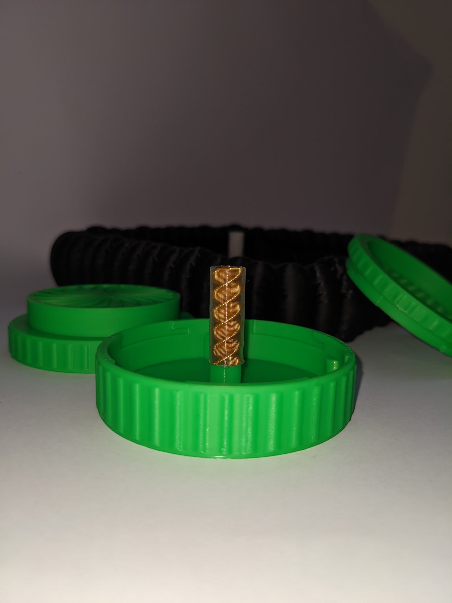 STL FILE aka Stoner Pack: Grinder, Big Puffy Rolling Tray and 2 Different Filters