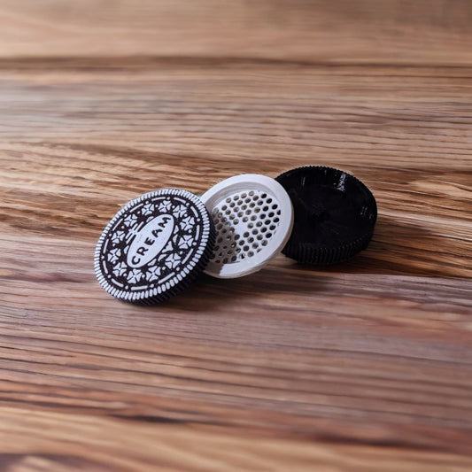 Cream 3D Grinder toothless Normal Size